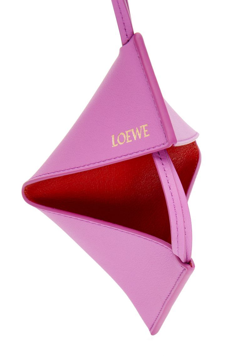 Puzzle Fold charm in classic calfskin