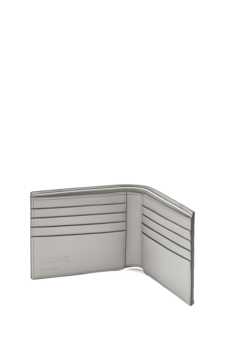 Puzzle bifold wallet in classic calfskin
