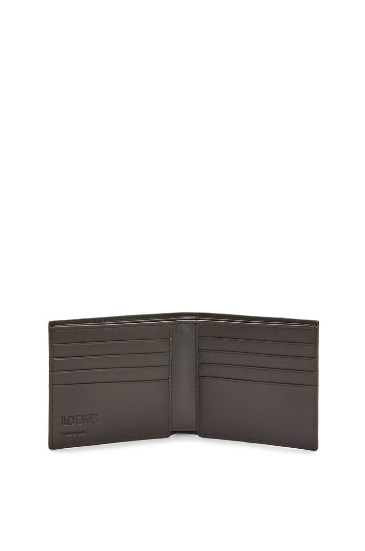 Puzzle bifold wallet in classic calfskin