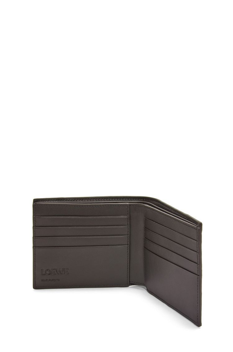 Puzzle bifold wallet in classic calfskin