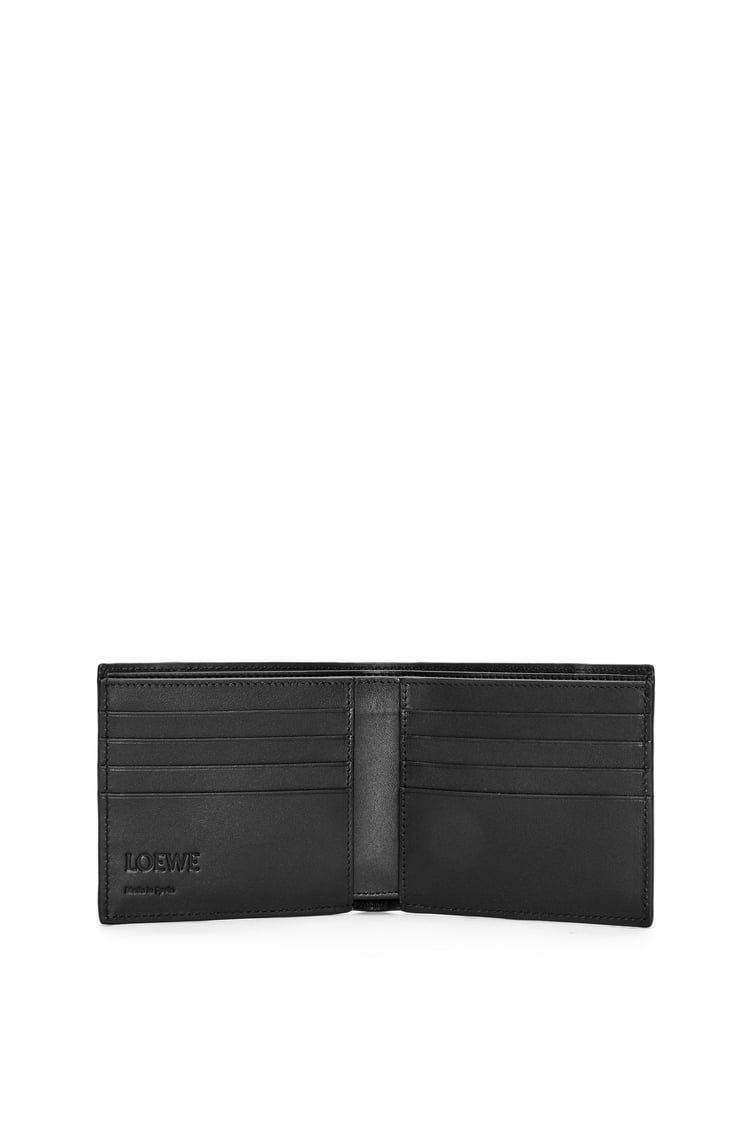 Puzzle bifold wallet in classic calfskin