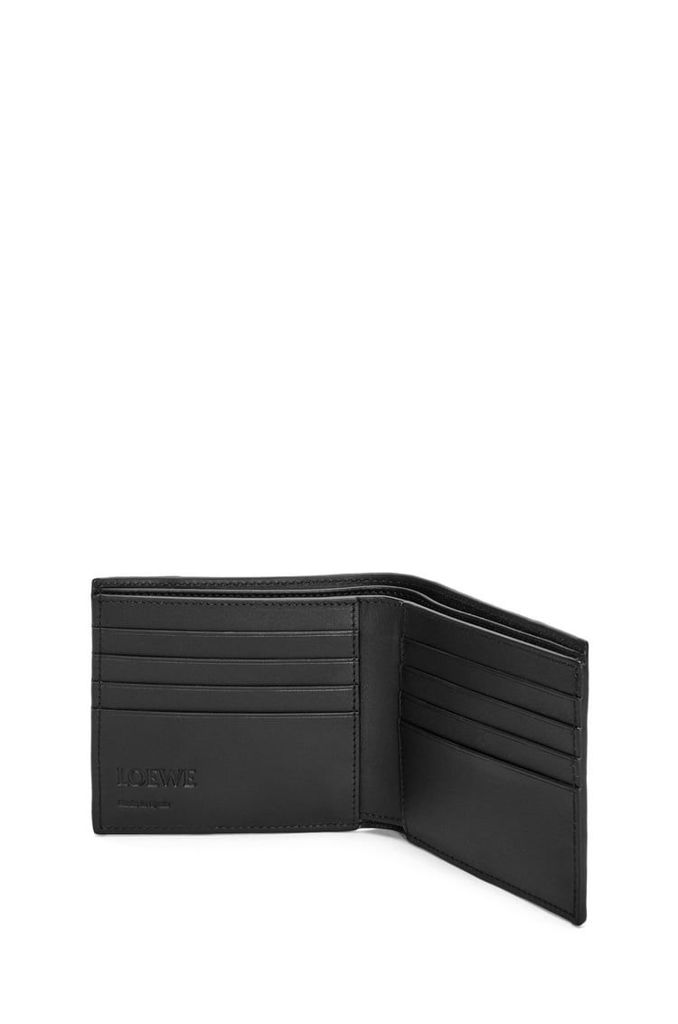 Puzzle bifold wallet in classic calfskin