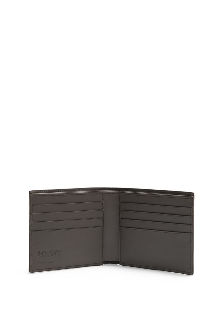 Puzzle bifold wallet in classic calfskin