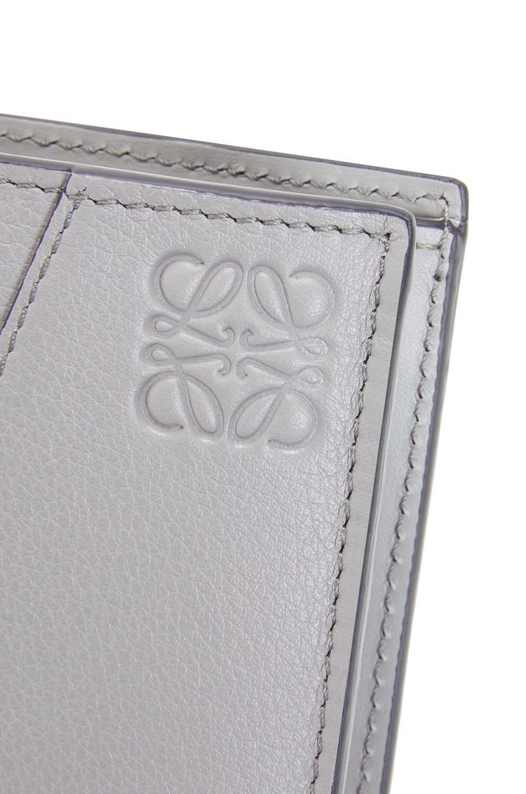 Puzzle bifold coin wallet in classic calfskin