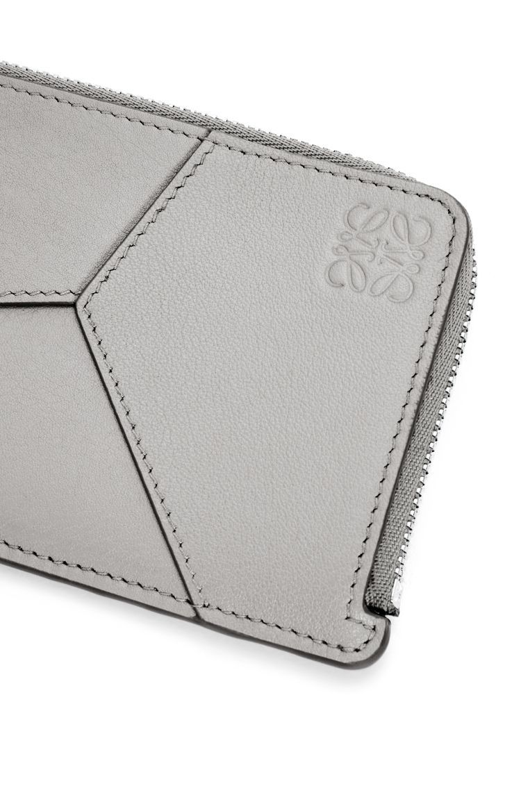 Puzzle long coin cardholder in classic calfskin