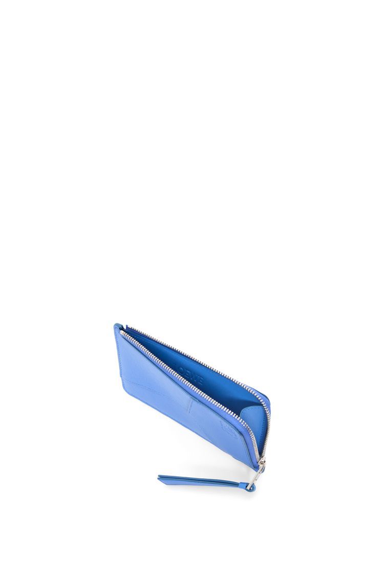 Puzzle long coin cardholder in classic calfskin