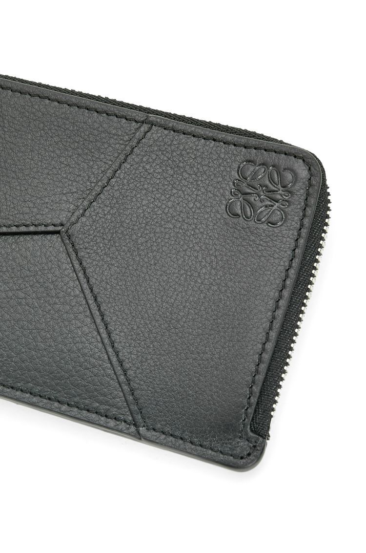 Puzzle long coin cardholder in classic calfskin