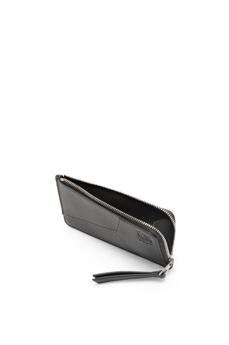 Puzzle long coin cardholder in classic calfskin