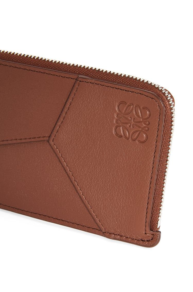 Puzzle long coin cardholder in classic calfskin