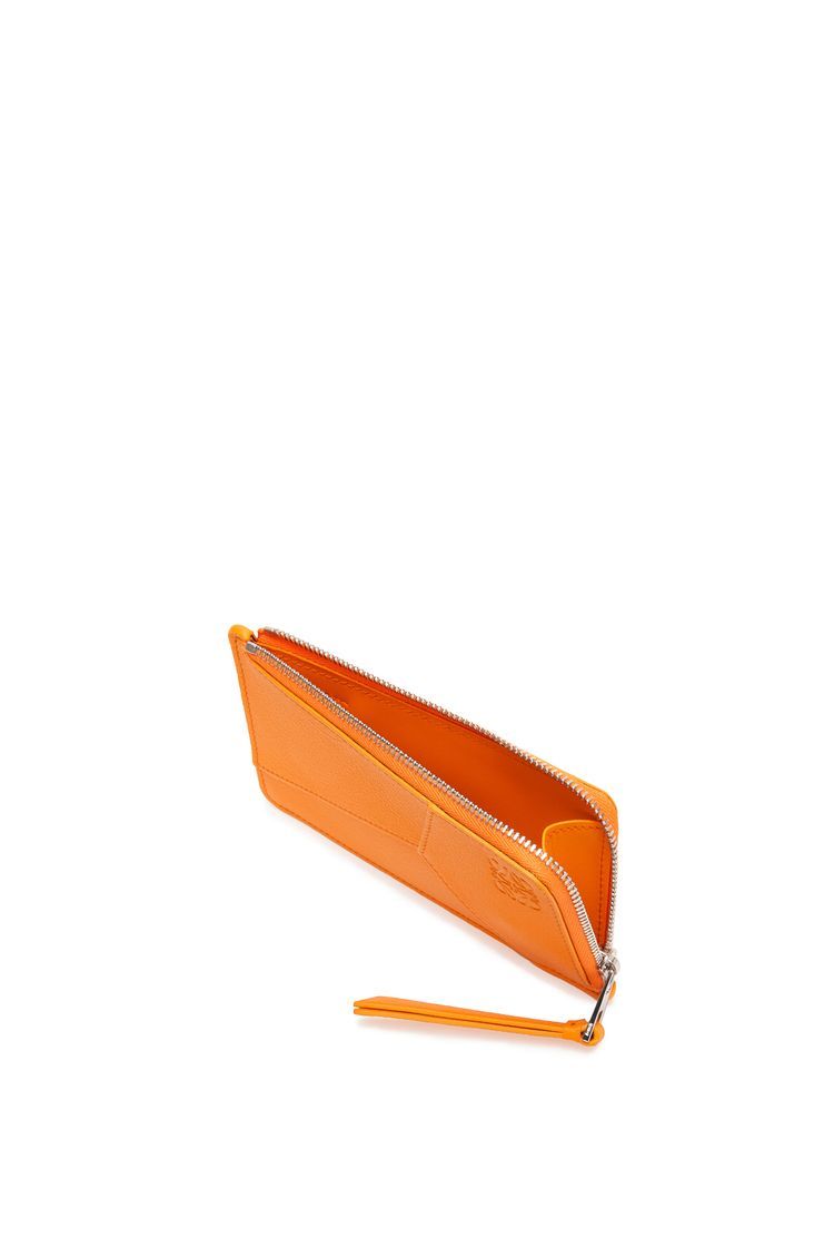 Puzzle long coin cardholder in classic calfskin