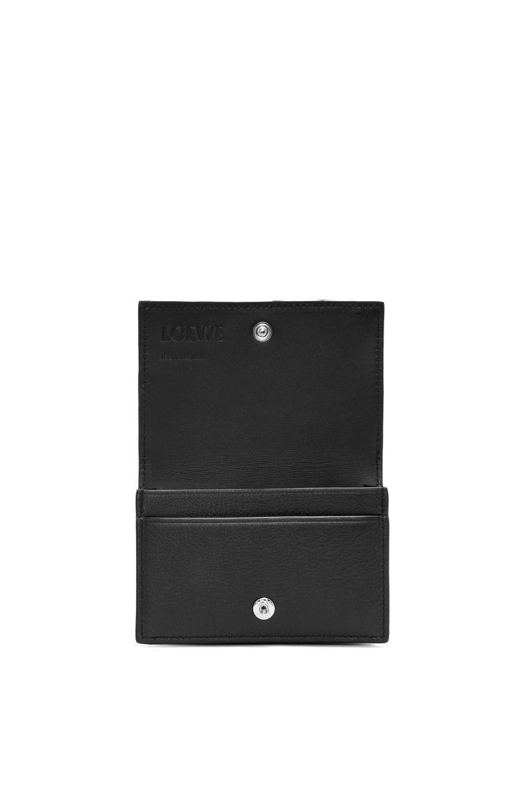 Puzzle business cardholder in classic calfskin