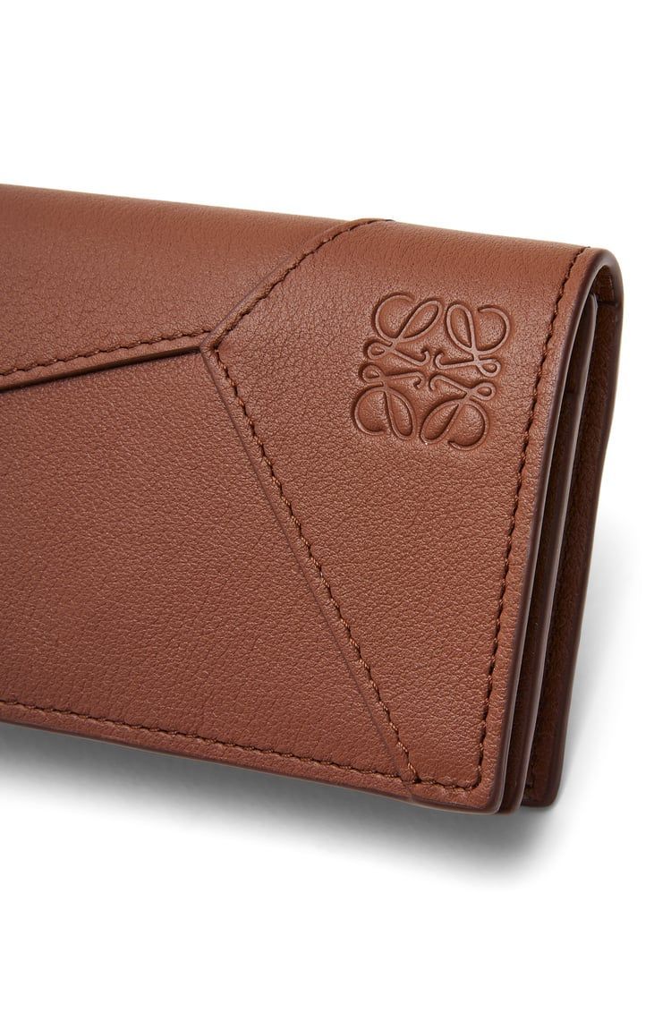 Puzzle business cardholder in classic calfskin