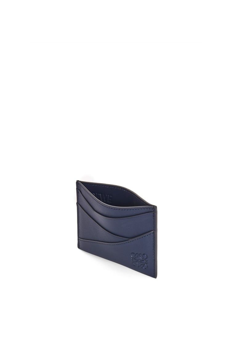 Puzzle plain cardholder in classic calfskin