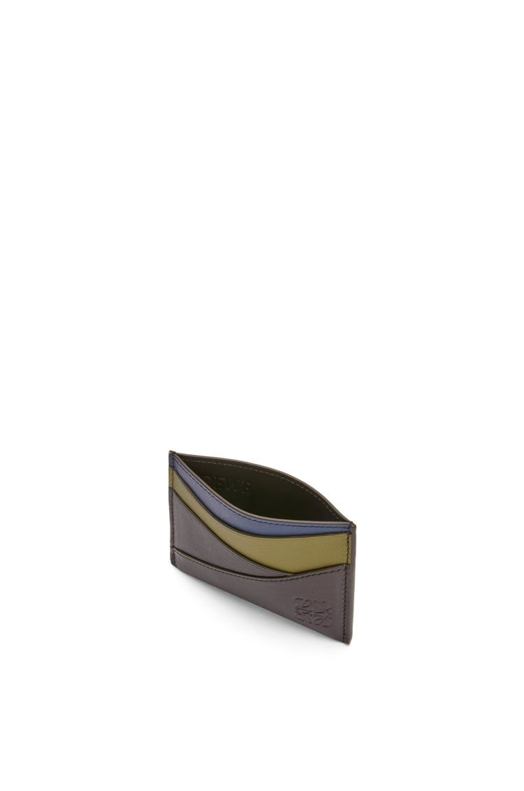 Puzzle plain cardholder in classic calfskin