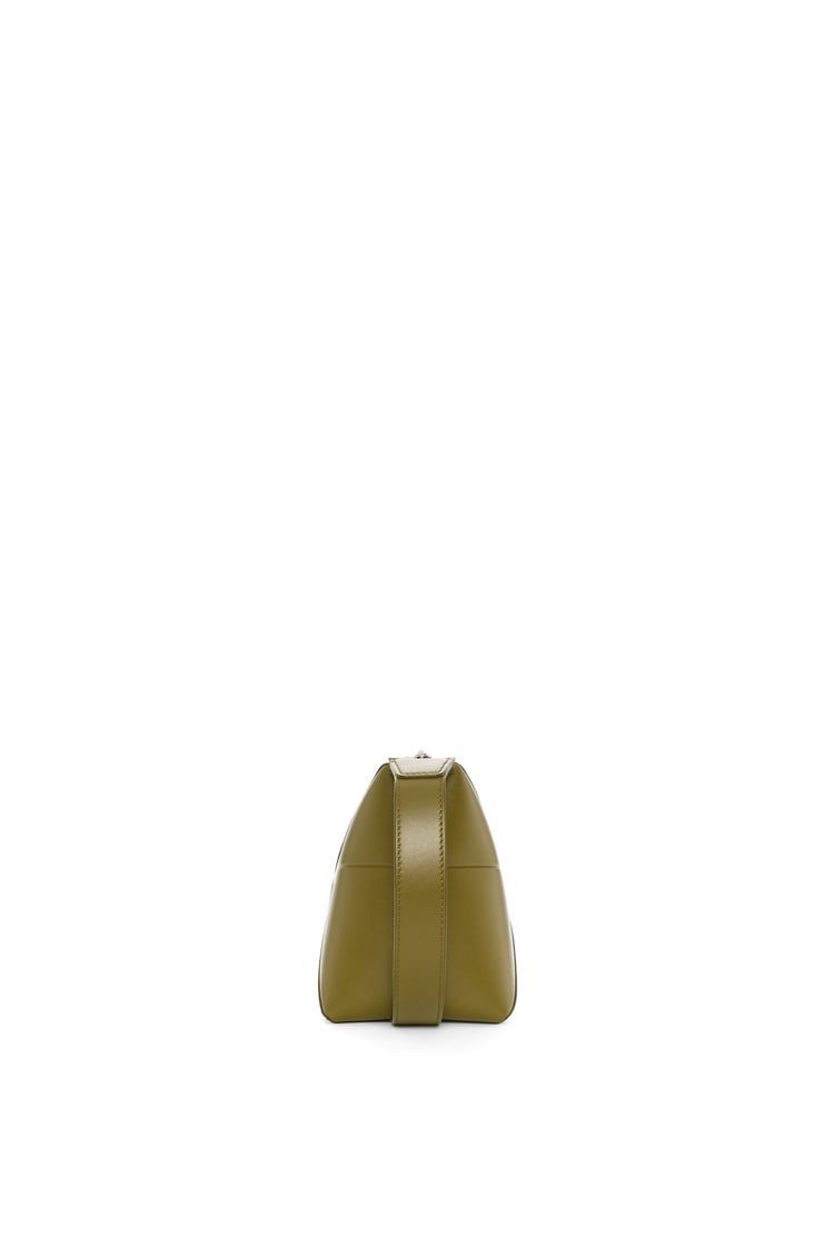 Puzzle Fold wash bag in shiny calfskin