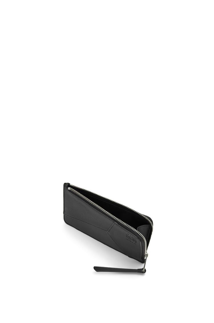 Puzzle coin cardholder in classic calfskin