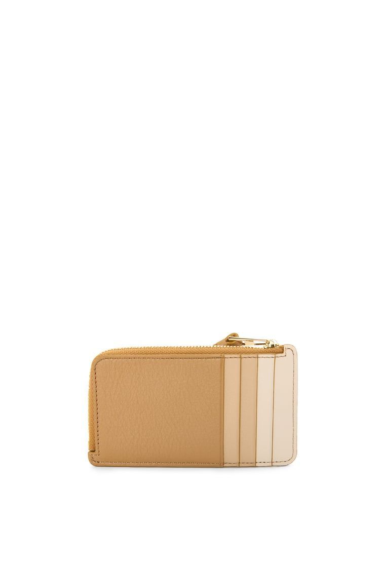 Puzzle coin cardholder in classic calfskin