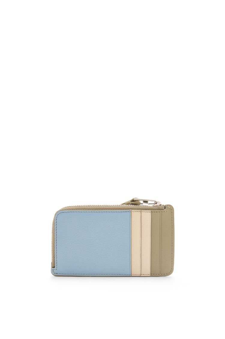 Puzzle coin cardholder in classic calfskin