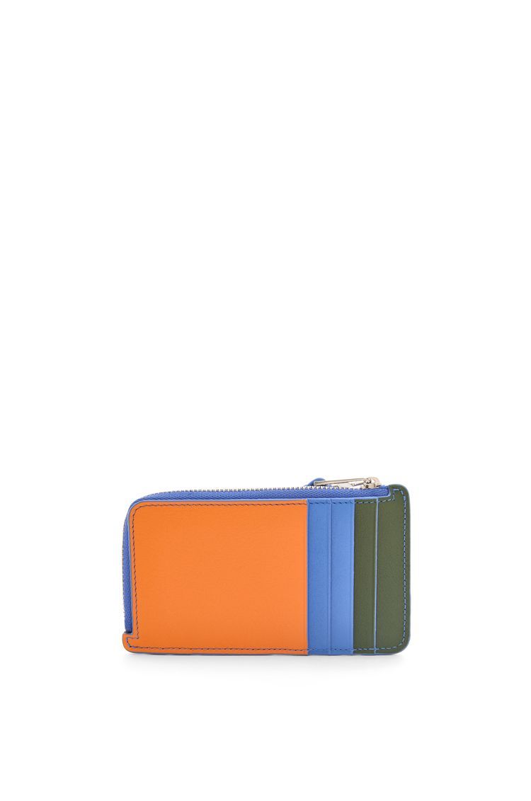 Puzzle coin cardholder in classic calfskin