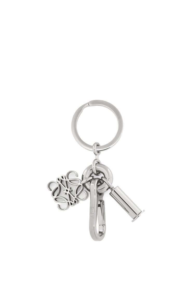 Anagram keyring in brass