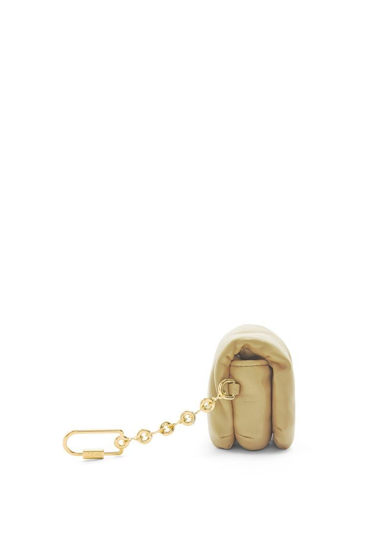 Puffer Goya case in shiny nappa calfskin