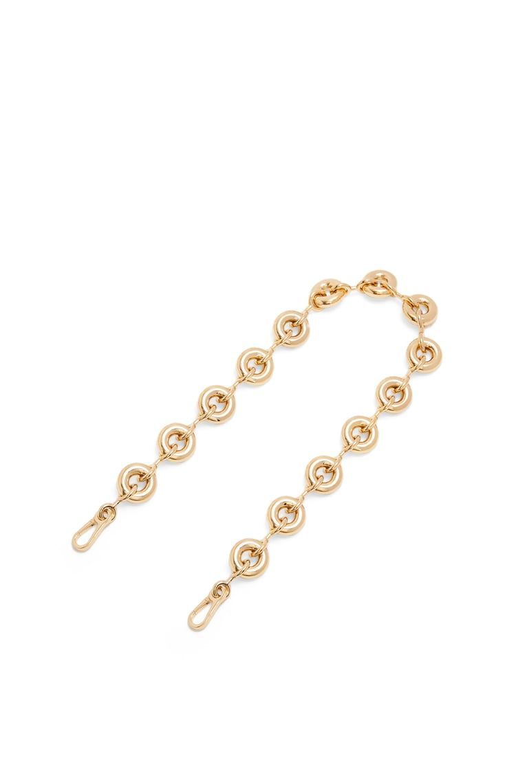 Chunky donut strap in metal