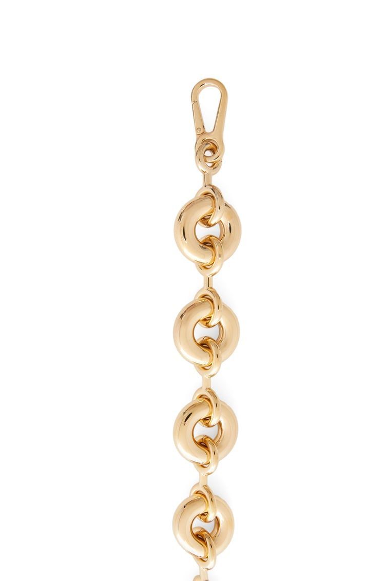 Chunky donut strap in metal