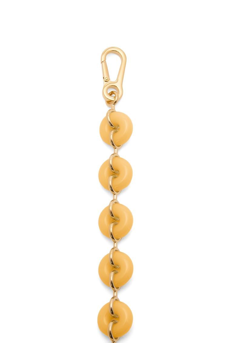 Donut chain strap in acetate