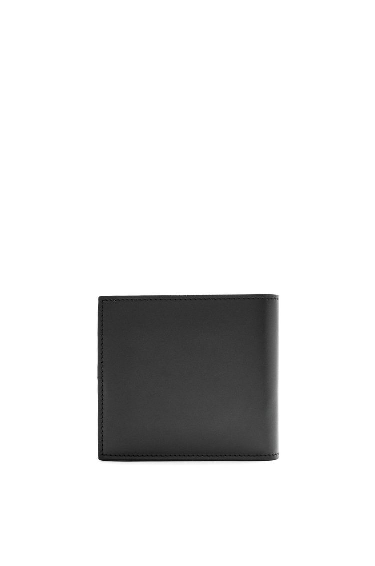 Bifold wallet in satin calfskin