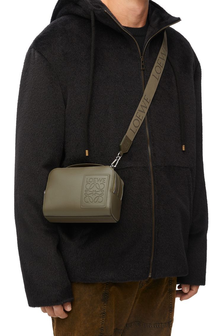Mini Camera Crossbody bag in satin calfskin