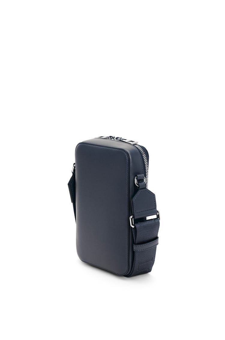Vertical Crossbody Pocket in satin calfskin