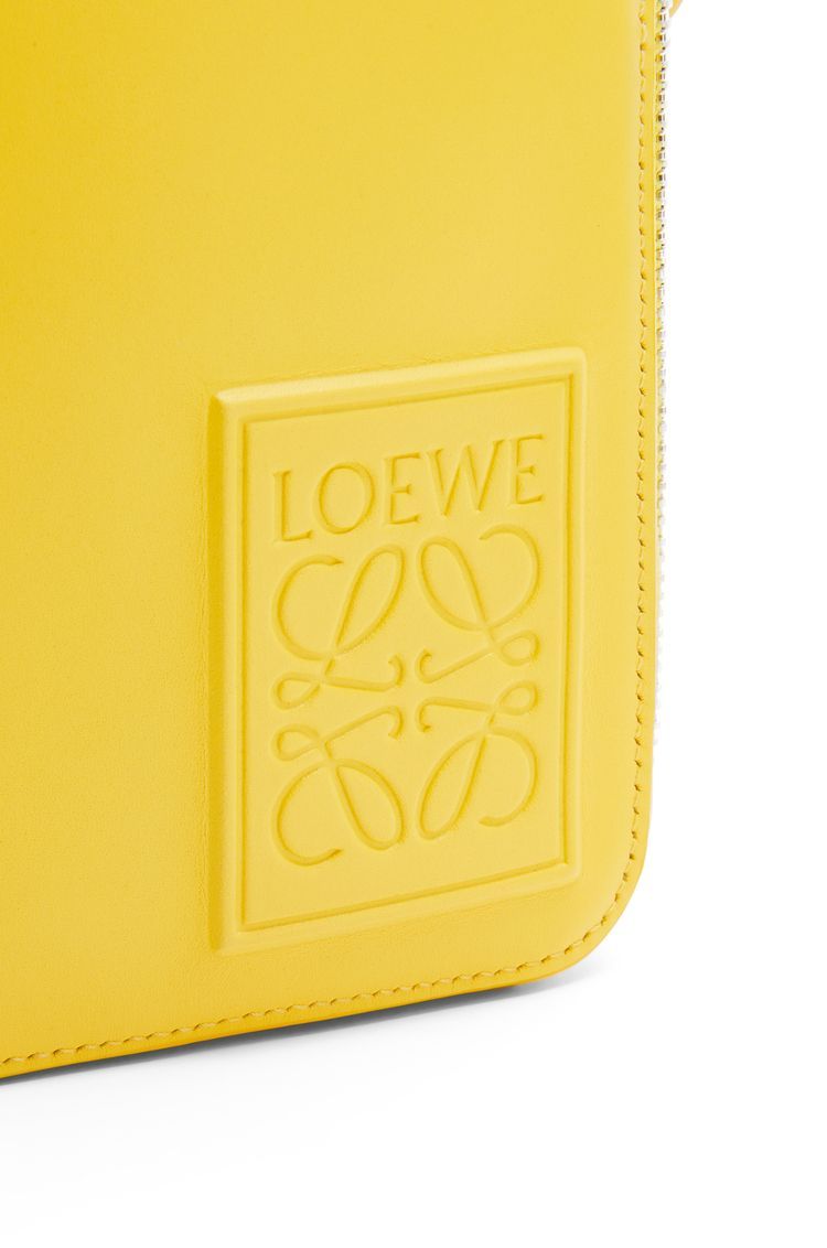 Vertical Crossbody Pocket in satin calfskin