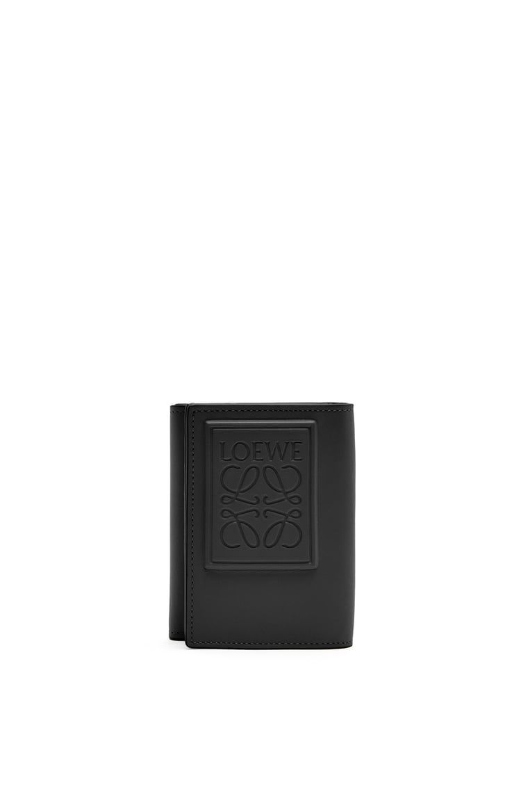 Trifold wallet in satin calfskin