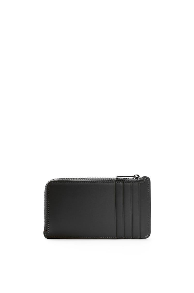 Coin cardholder in satin calfskin