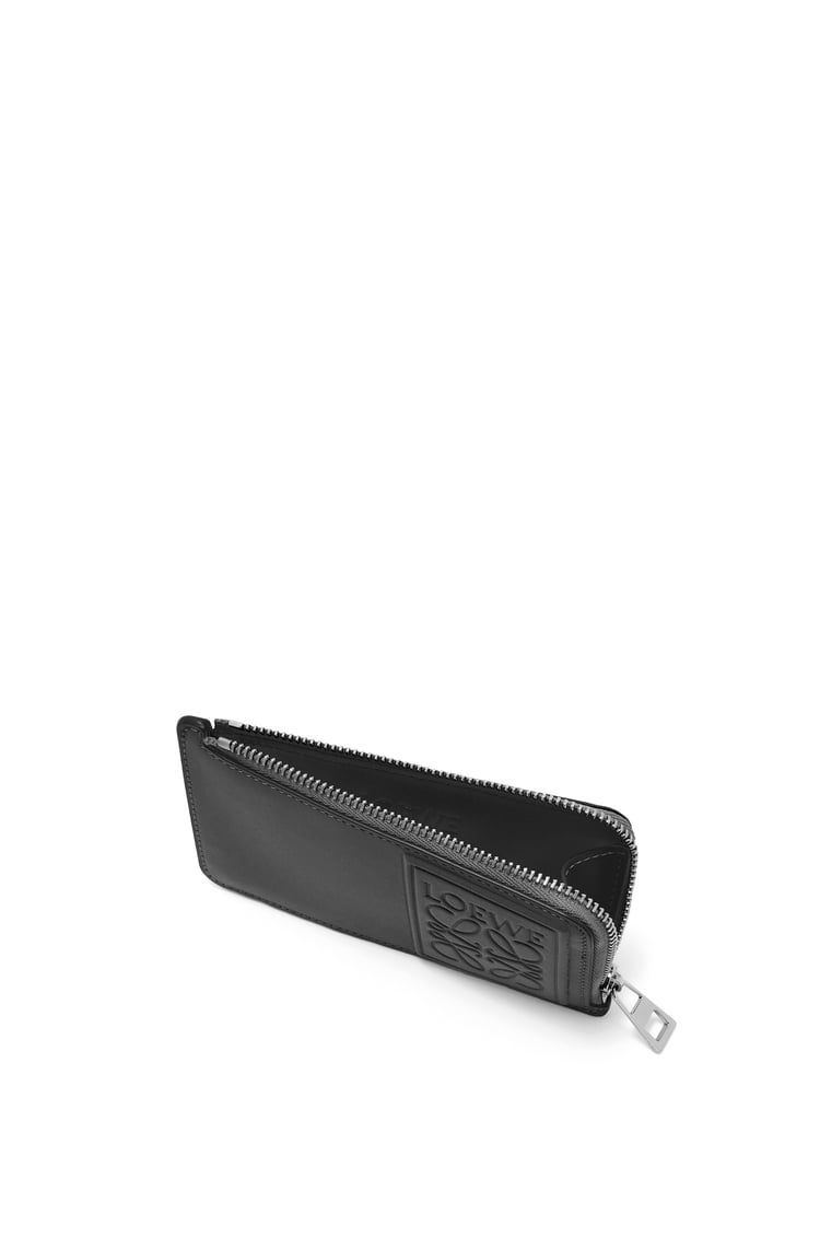 Coin cardholder in satin calfskin