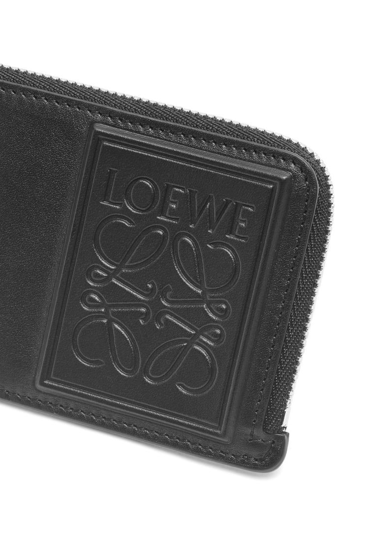 Coin cardholder in satin calfskin