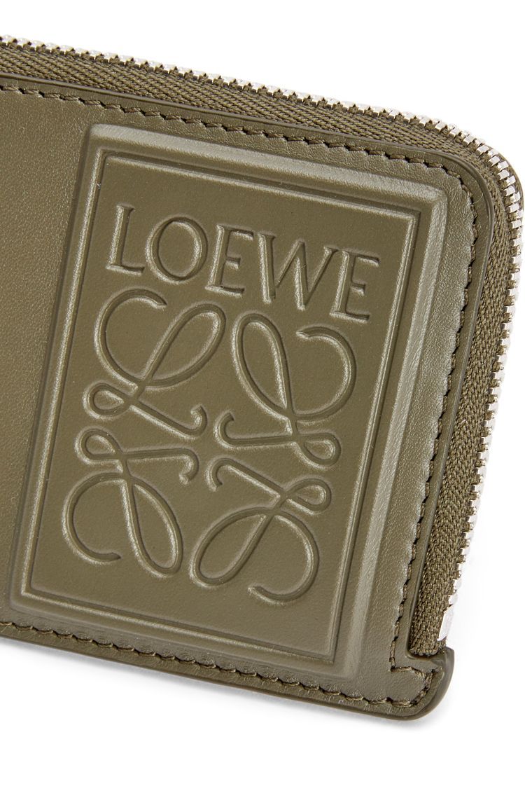 Coin cardholder in satin calfskin