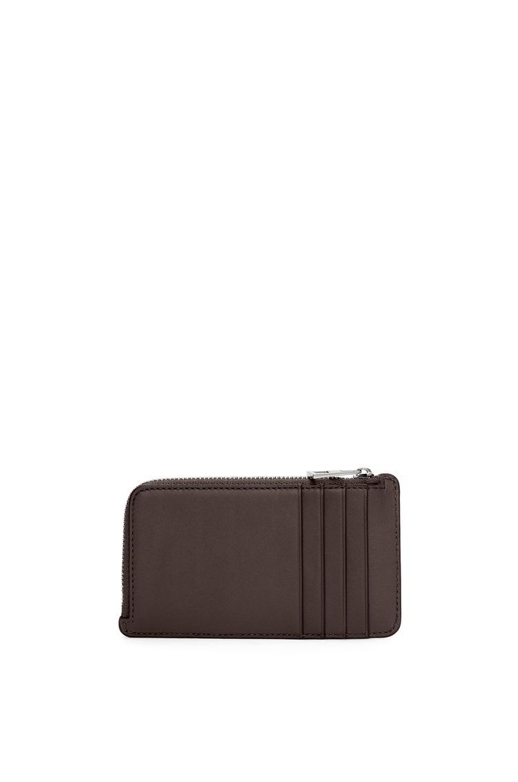 Coin cardholder in satin calfskin