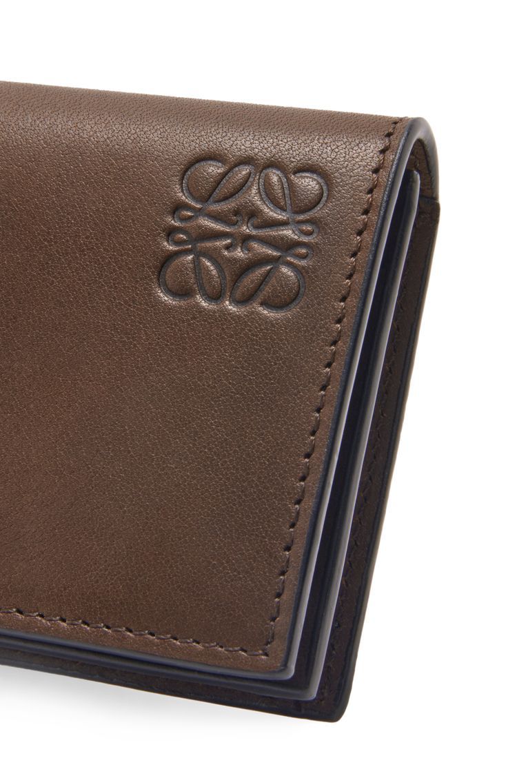 Business cardholder in vegetable-tanned calfskin