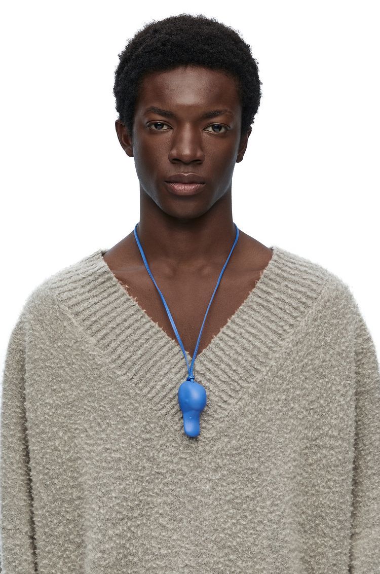 Duck charm in nappa calfskin