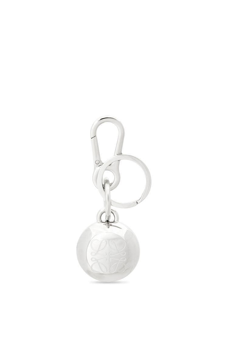 Pebble keyring bottle opener in brass