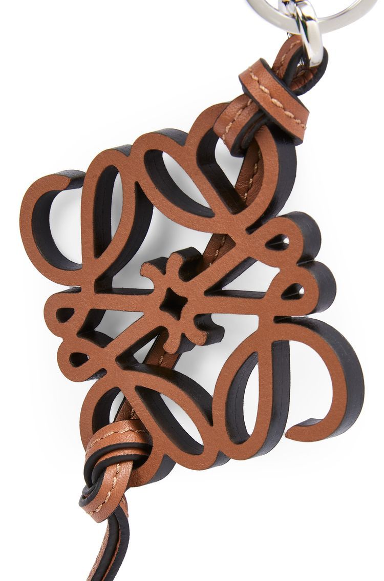 Anagram charm in calfskin
