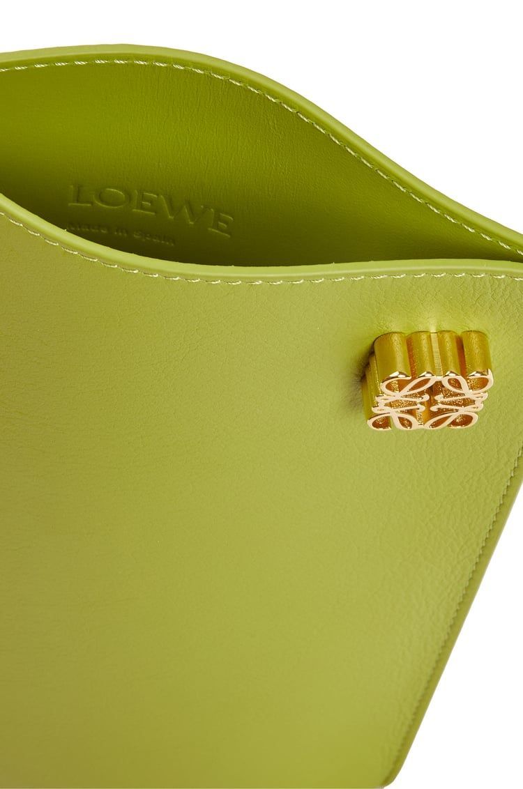 Dice pocket in classic calfskin