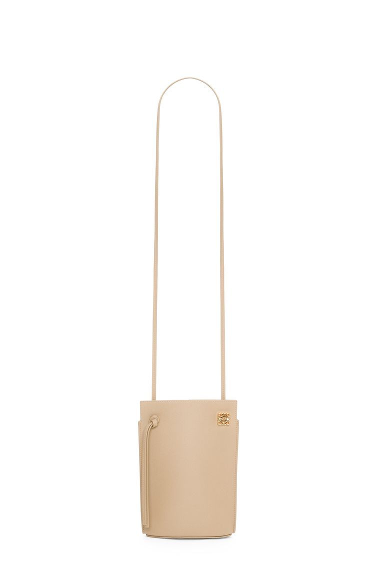 Dice pocket in classic calfskin