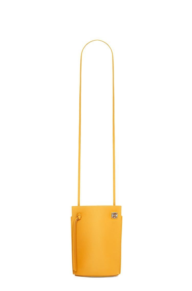 Dice pocket in classic calfskin