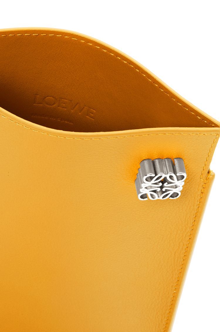 Dice pocket in classic calfskin