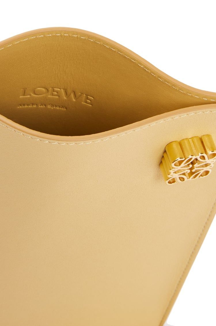 Dice pocket in classic calfskin