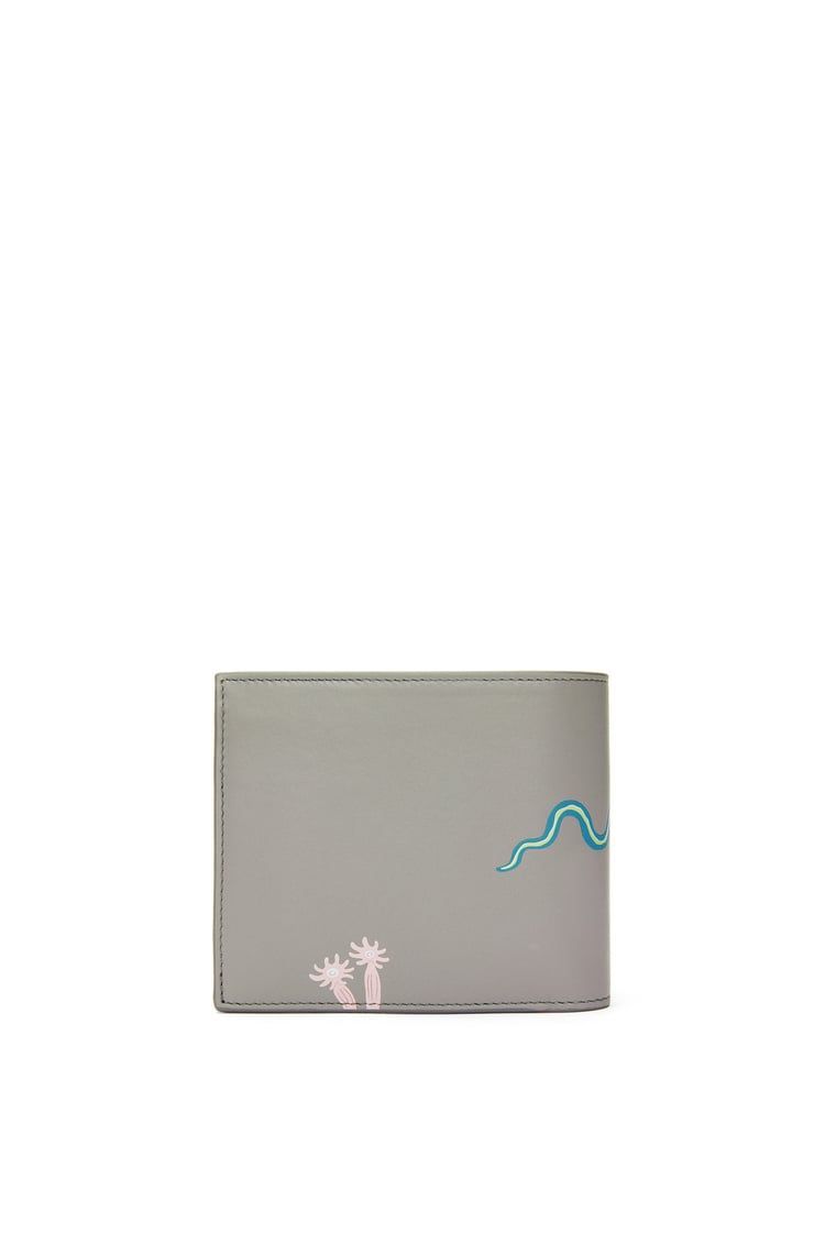 Eels bifold coin wallet in satin calfskin