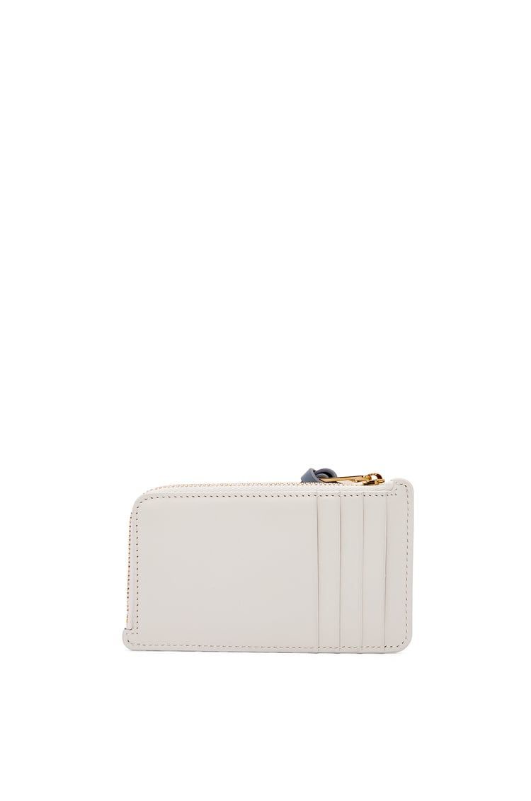 Elephant coin cardholder in satin calfskin