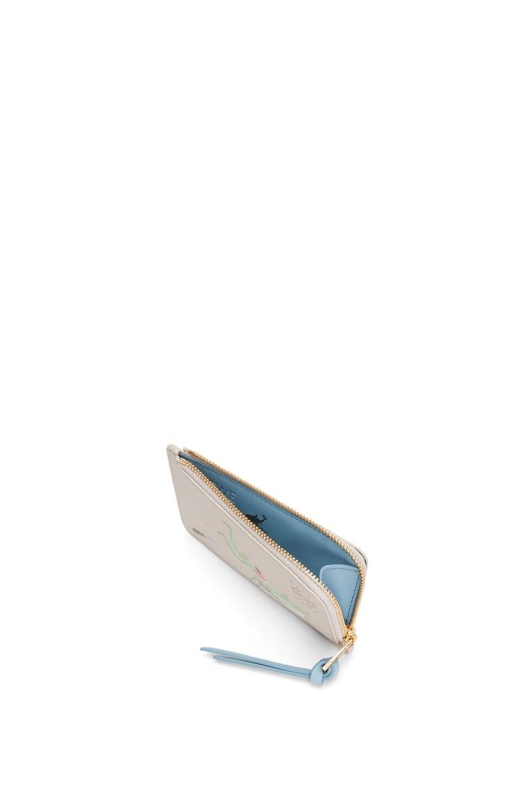 Insects coin cardholder in satin calfskin